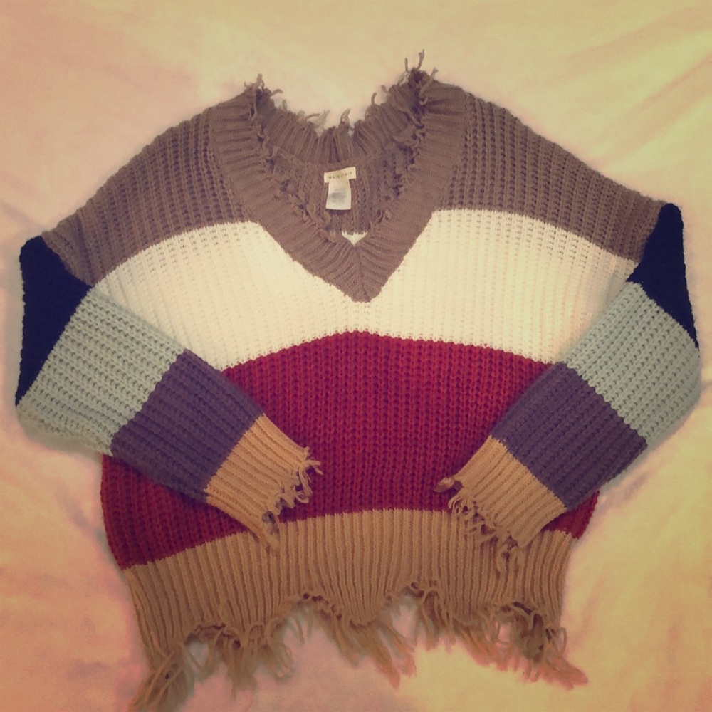 Cute v-neck sweater